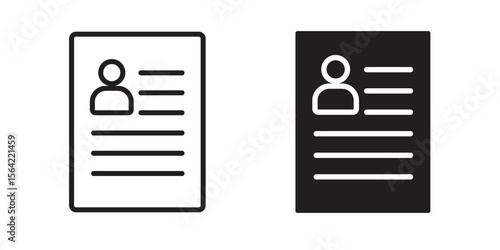 Criminal record icon. Vector Illustration. Isolated vector Illustration. EPS Illustration.