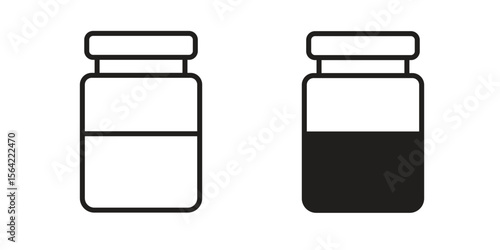 Jar icon. Vector Illustration. Isolated vector Illustration. EPS Illustration.