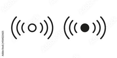 Sensor icon. Vector Illustration. Isolated vector Illustration. EPS Illustration.