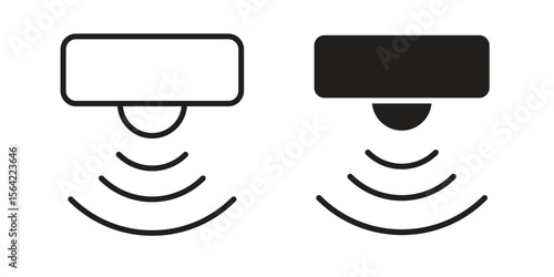 Sensor icon. Vector Illustration. Isolated vector Illustration. EPS Illustration.