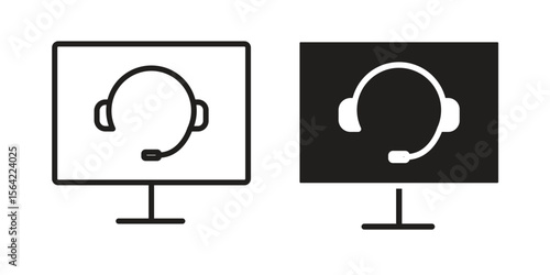 Tech support icon. Vector Illustration. Isolated vector Illustration. EPS Illustration.