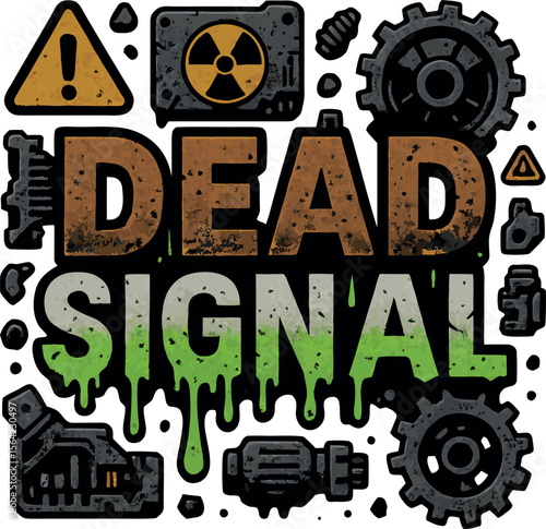 Dead Signal Post Apocalyptic Gaming Tee