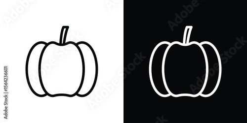 Capsicum icon graphic element Illustration template design