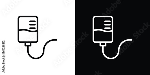 Intravenous icon graphic element Illustration template design