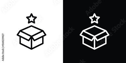 New product icon graphic element Illustration template design