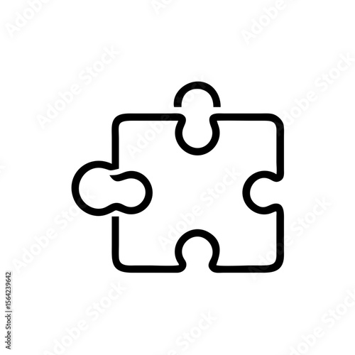 Puzzle Piece: A single puzzle piece, the embodiment of a crucial element, isolated and centered, poised for seamless integration into a larger whole.