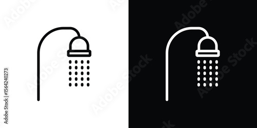 Shower Head icon graphic element Illustration template design