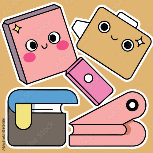 Cute Kawaii Stationery Collection for a Fun Back to School Experience