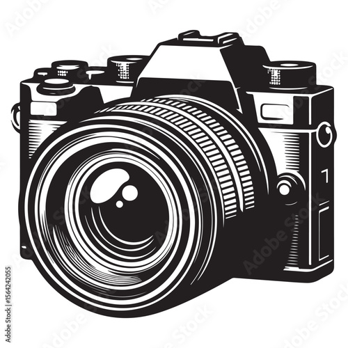 retro photo camera