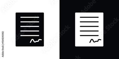 Agreement icon symbol illustration doodle design