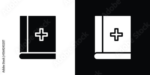 Bible icon symbol illustration doodle design