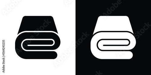 blanket icon symbol illustration doodle design