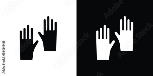 Gloves icon symbol illustration doodle design