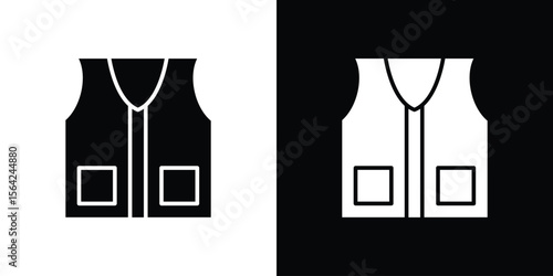 Lifejacket icon symbol illustration doodle design