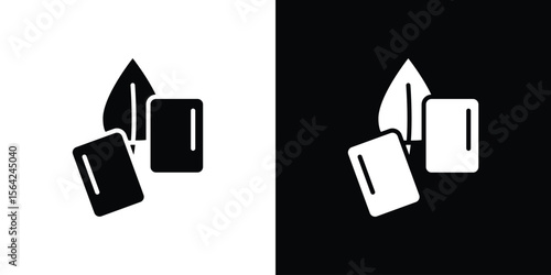 Mint gum icon symbol illustration doodle design