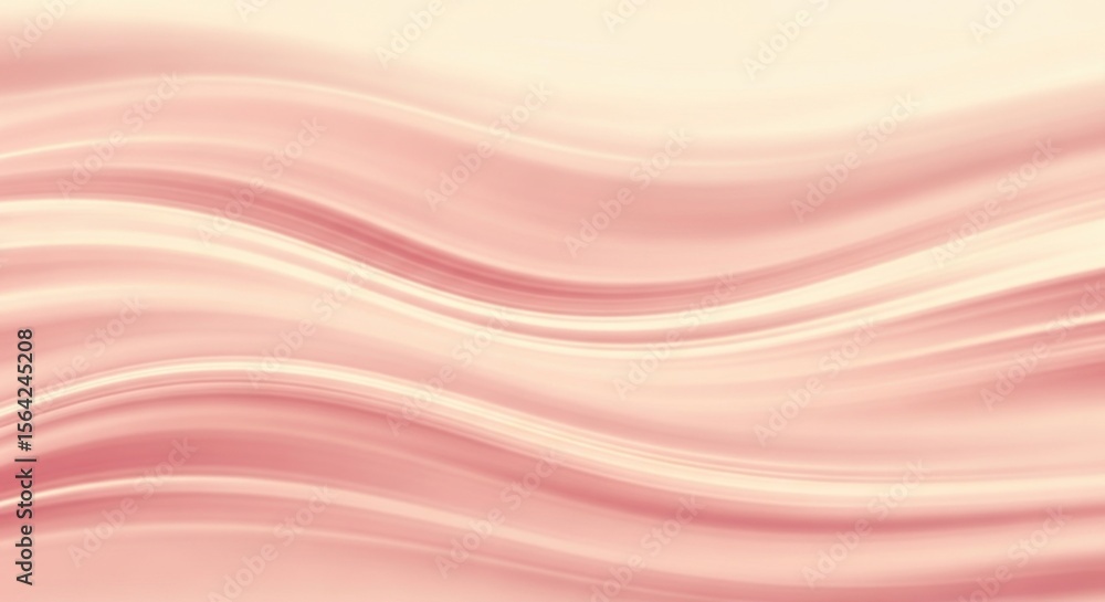 Soft Peach Creamy Waves Abstract Background Flowing Gentle Texture Soft Peach Creamy Waves Abstract Background Flowing Gentle Texture