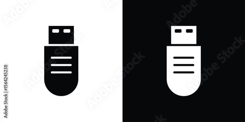 Pendrive icon symbol illustration doodle design