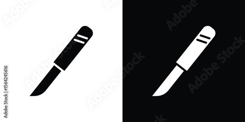 Scalpel icon symbol illustration doodle design