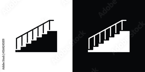 Stairs icon symbol illustration doodle design