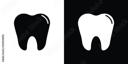 Tooth icon symbol illustration doodle design