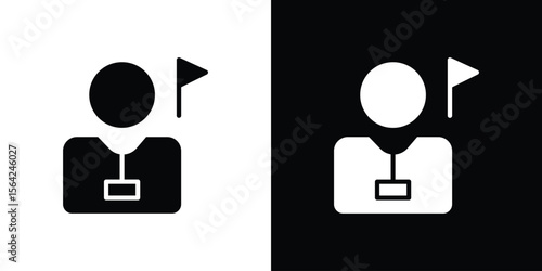 Tourist Guide icon symbol illustration doodle design