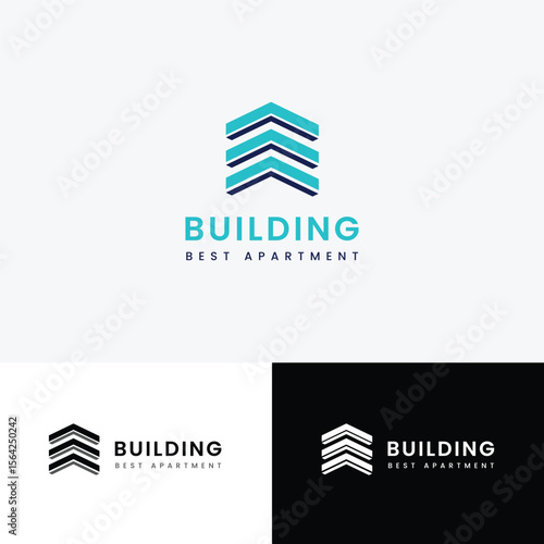 building apartment logo monogram