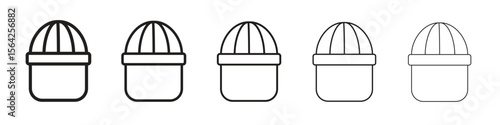 Hand Juicer icon design symbol collection for graphic design. EPS 10