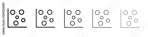 Heat Map icon design symbol collection for graphic design. EPS 10