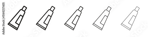 Ointment icon design symbol collection for graphic design. EPS 10