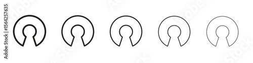 Open source icon design symbol collection for graphic design. EPS 10