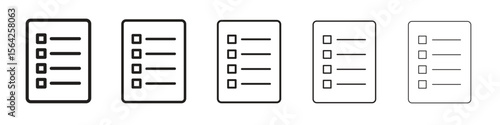 Requirements icon design symbol collection for graphic design. EPS 10