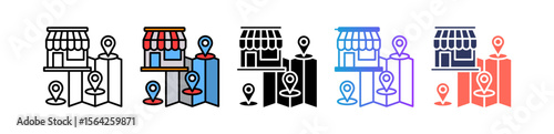Franchisee multiple icon