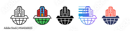 Worldwide multiple icon