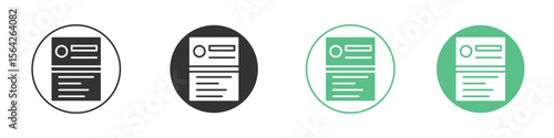 Bankbook icon symbol illustration doodle set. EPS10