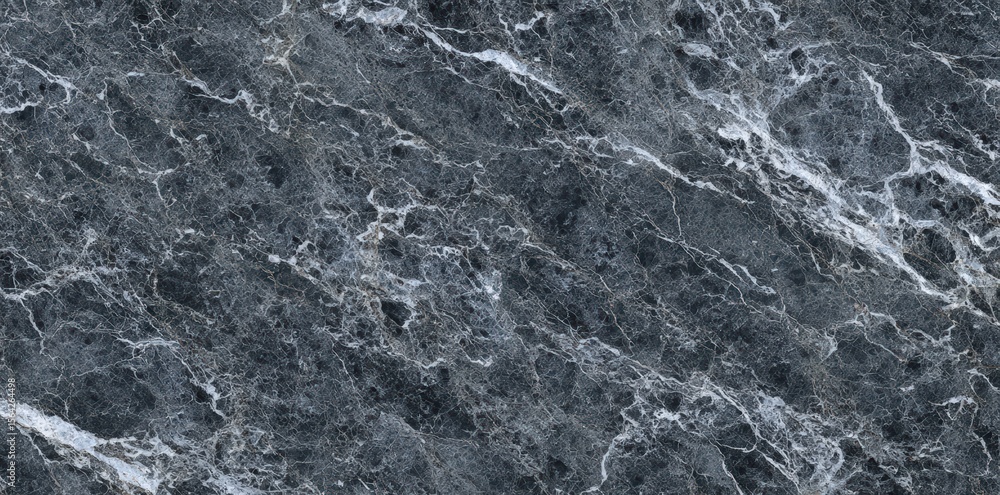Naklejka premium High-resolution dark gray marble texture for interior design backgrounds and architecture