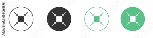 Compact size icon symbol illustration doodle set. EPS10