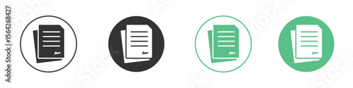 Wills and trusts icon symbol illustration doodle set. EPS10