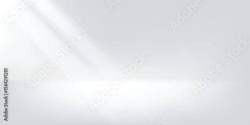 3D white cylindrical podium pedestal background with cube pedestal, Clean empty wall scene. Minimal mockup or abstract product display presentation