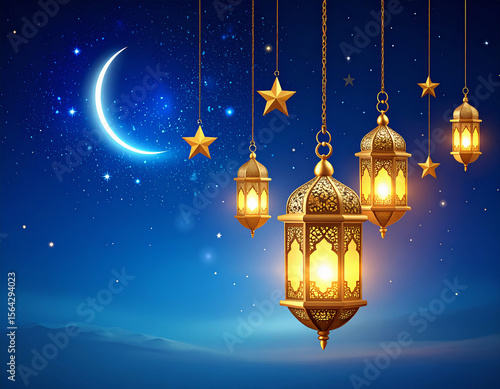 lantern in the night