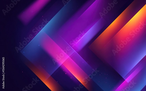 Night dance party music layout design template background with dynamic gradient style. Colorful neon electro style vector for concert disco, club party, event flyer invitation, cover festival poster