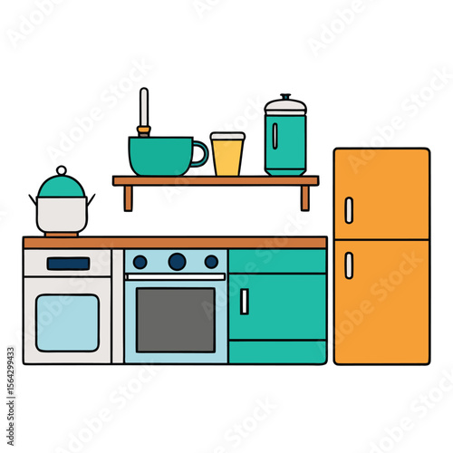 Modern kitchen fittings and appliances combine style and efficiency—sleek cabinets, smart ovens, refrigerators, and fixtures built for seamless cooking and storage.
