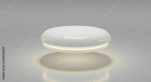 Abstract Floating Disc