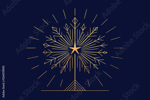 vector illustration of a fireworks