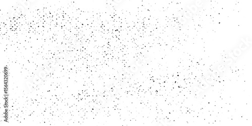 Dirty or dust film grain speck grit grunge overlay on white background grain noise particles. of grunge wall design. Dirty eroded vintage background Vector illustration.