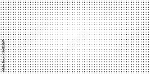 Dotted grid seamless pattern for bullet journal. Black point texture.vector eps10