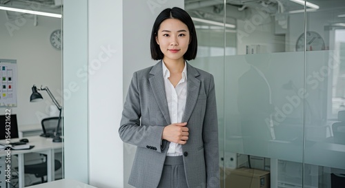 Confident businesswoman in office