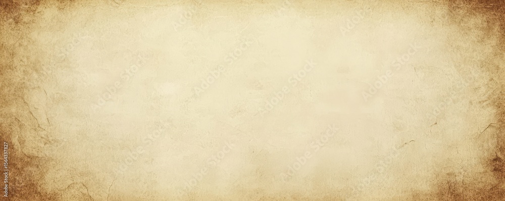 Obraz premium Vintage parchment background featuring dark borders