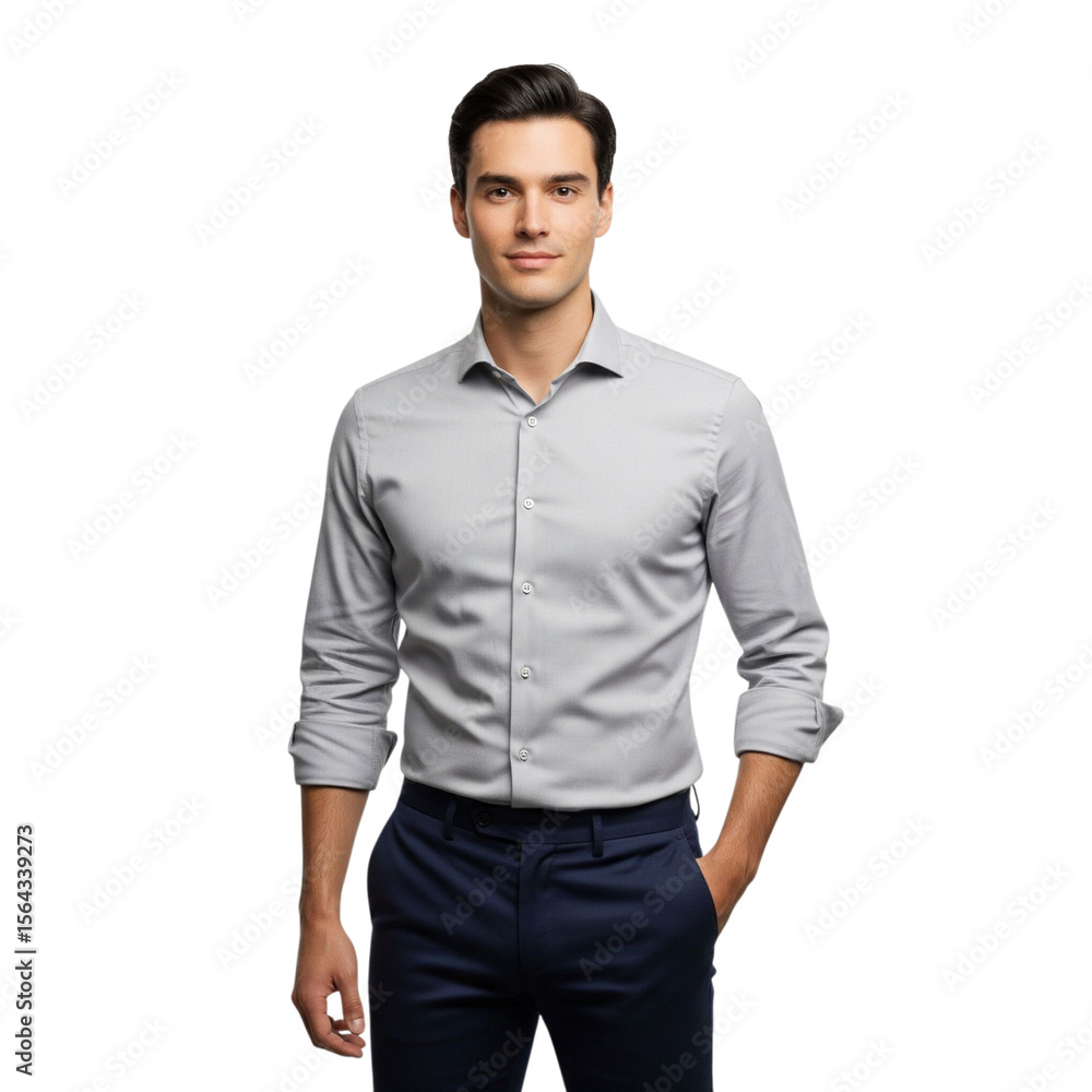 Fototapeta premium smiling professional confident pose