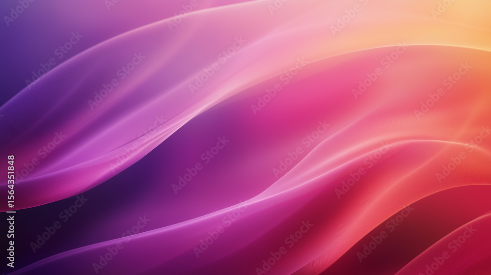 Obraz premium Abstract colorful background with waves. Abstract background with colorful smooth waving texture
