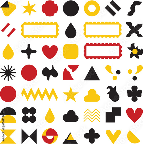 A set of vector icons for a poker and casino game featuring playing card symbols like hearts, spades, diamonds, and clubs